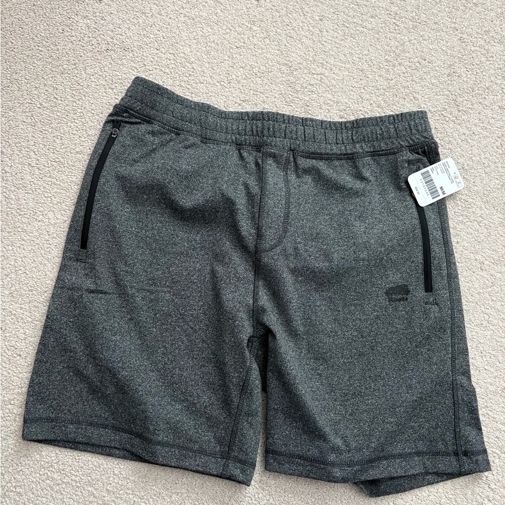 NWT Roots Dark Heathered Grey UV Protection Shorts